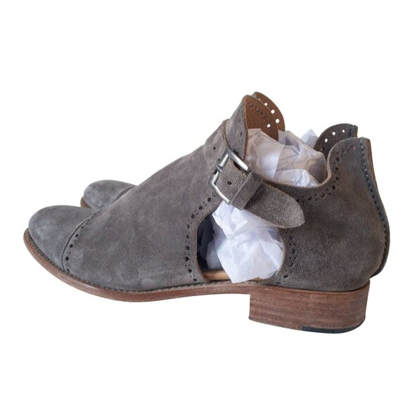 The Office of Angela Scott Mr. Ed Cutout Oxfords SZ 10 EU 40 Brown - Picture 2 of 16